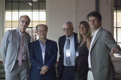 Martin Grossmann, Ministro Renato Janine Ribeiro, Paulo Saldiva, Katharina von Ruckteschell-Katte e Martin Bach