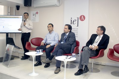 Marcio Sampaio, Koiti Araki, Jorge Luis Baliño e Claudio Oller