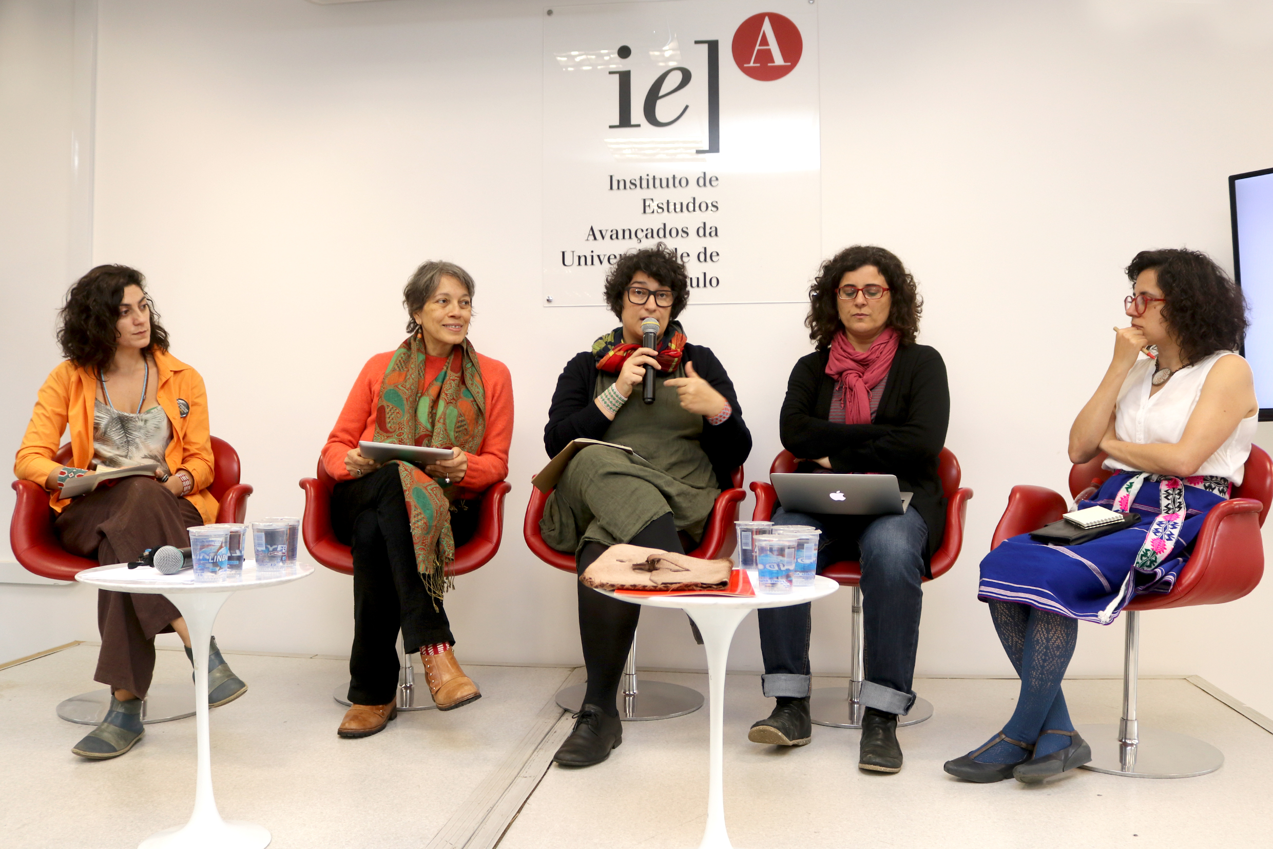 Iazana Guizzo, Silvana Rubino, Zoy Anastassakis, Joana Mello e Tania Pérez-Bustos - 15/08/2018 