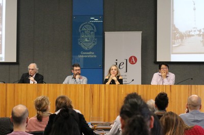Paulo Sandroni, Carlos Leite, Maria Fernandes Caldas e Kazuo Nakano