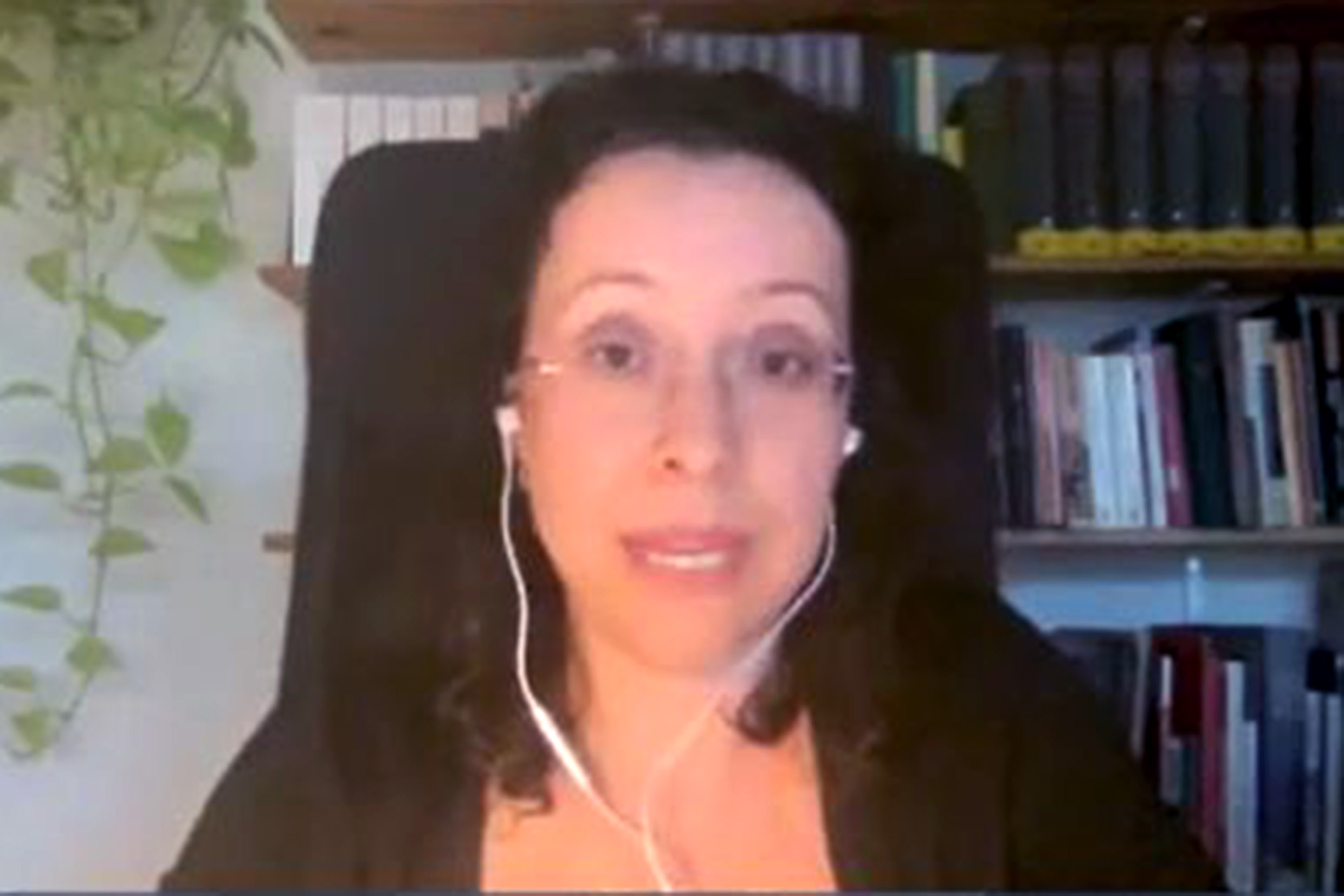 Manoela Hoffmann Oliveira , via vídeo-conferência