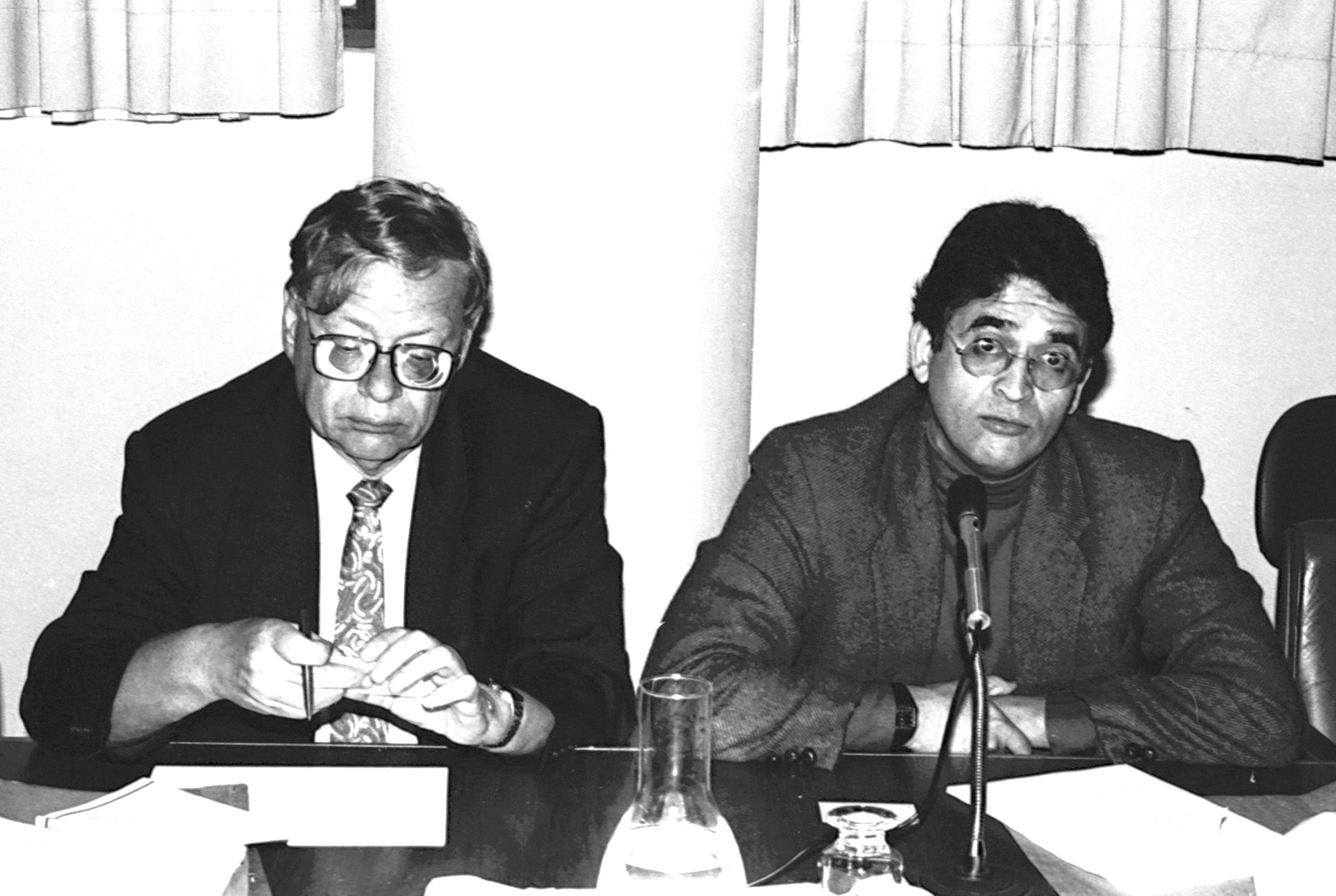 Horst Bahro e Enrique Amayo Zevallos