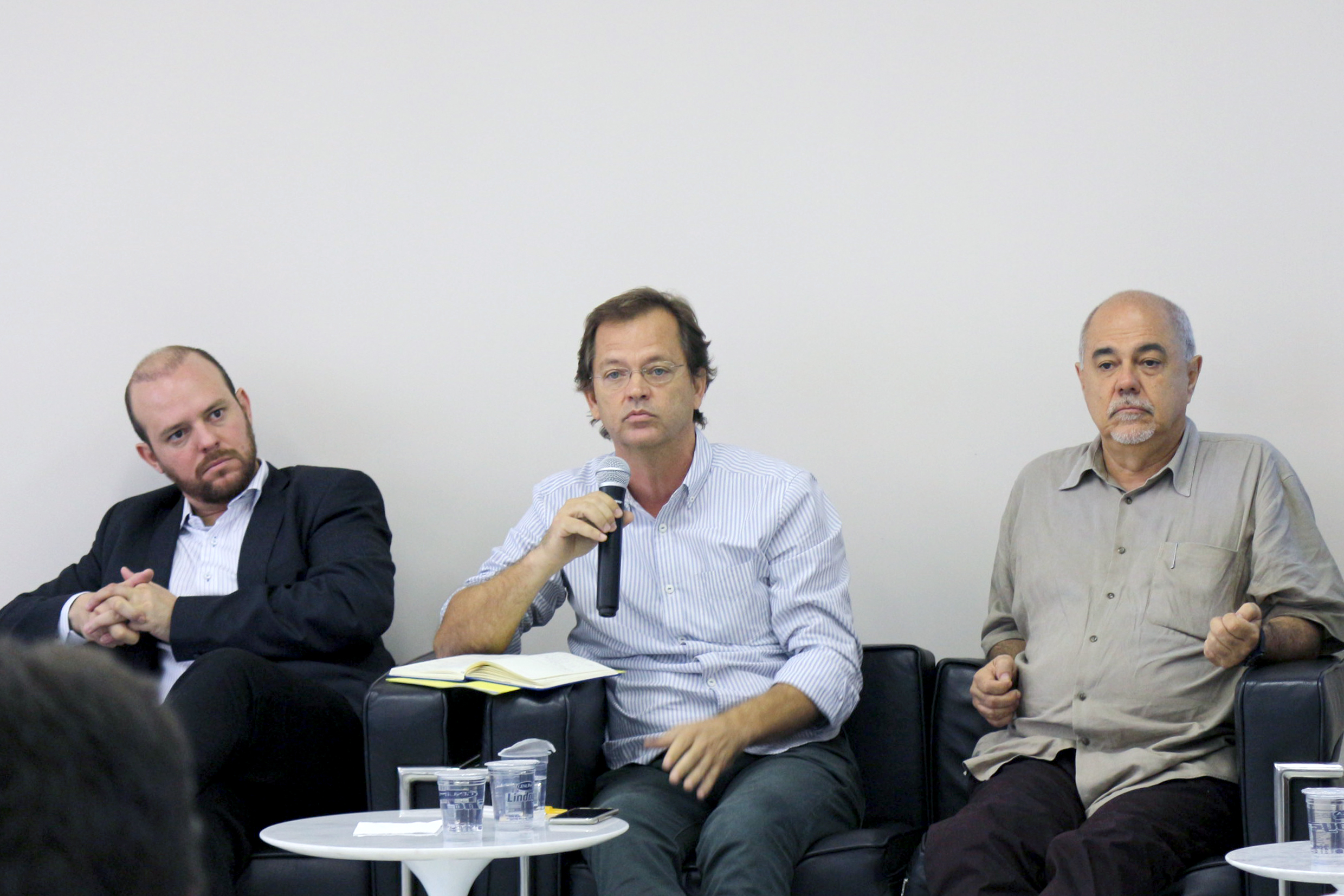 Vitor Blotta, Warwick Manfrinato e José Pedro de Oliveira Costa